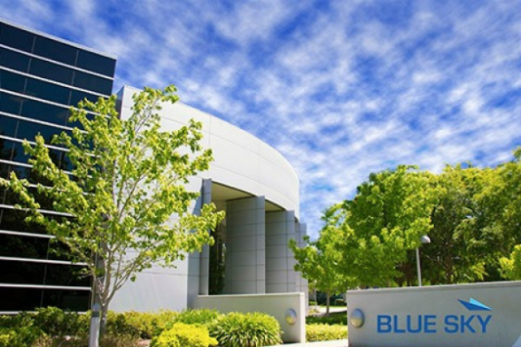 blue sky